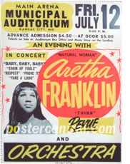 aretha franklin poster